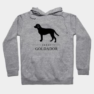 Goldador Black Silhouette Hoodie